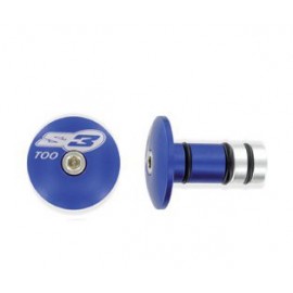 Embout guidon S3 bleu