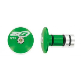 Embout de guidon S3 END vert
