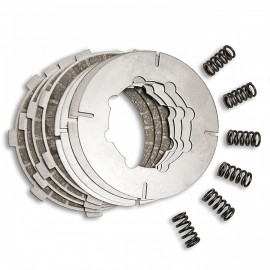 Kit embrayage Bultaco avec disques lisses, disques garnis et ressorts