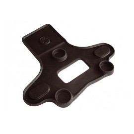 support en caoutchouc plaque immaticulation ossa