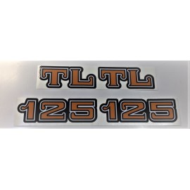 Autocollant cache latéraux  HONDA TL 125