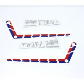 Fantic 300 autocollants cache ALU