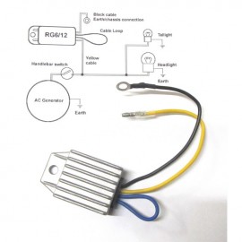 REGULATEUR DE TENSION 6V